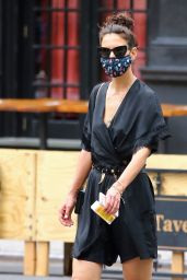 Katie Holmes With Face Mask - Soho in New York 07/15/2020