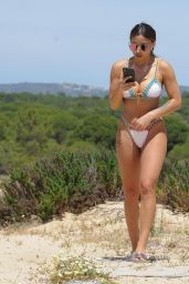 Kayleigh Morris Hot in Bikini - Beach in Spain 07/15/2020
