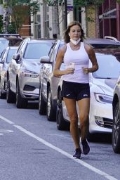 Kelly Bensimon - Heads Out For a Jog in NYC 07/08/2020