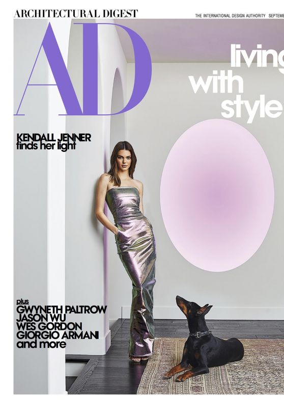 Kendall Jenner - Architectural Digest September 2020