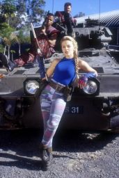 Kylie Minogue - Street Fighter Photoshoot 1994