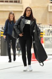 Kym Marsh in Casual Outfirt - Arriving at the BBC Studios in London 07/06/2020