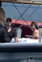 Lily Flynn and Alessandro Pera in Portofino 07/12/2020