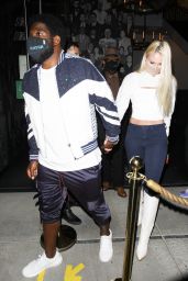Lindsey Vonn and P.K. Subban at Catch Restaurant in West Hollywood 07/03/2020