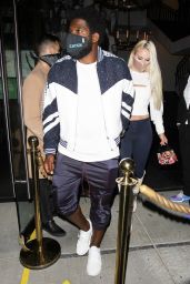 Lindsey Vonn and P.K. Subban at Catch Restaurant in West Hollywood 07/03/2020