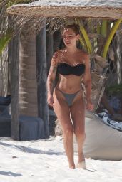 Liza Lash in a Bikini - Tulum Mexico 07/15/2020