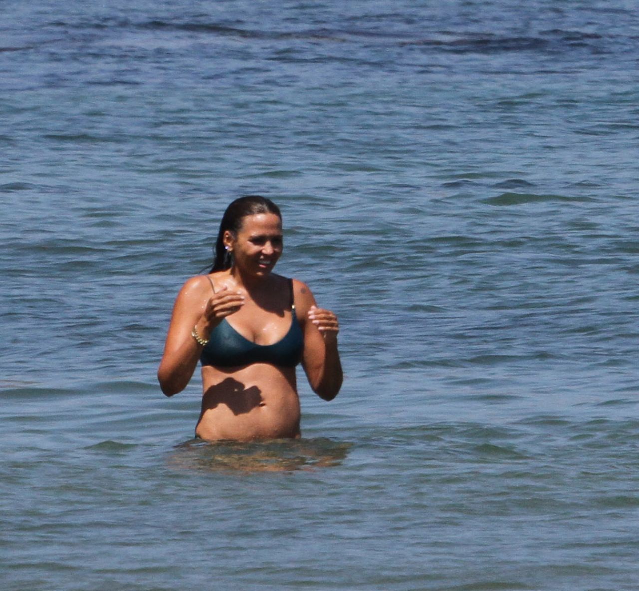 Luciana Barroso in a Bikini in Thousand Oaks 07/28/2020.