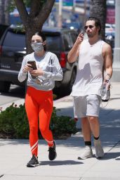 Lucy Hale at Training Mate in Studio City 07/02/2020
