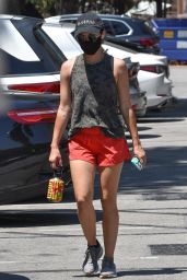 Lucy Hale - Hiking Session in Studio City 07/25/2020