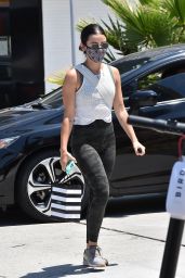 Lucy Hale in Casual Outfit - Studio City 07/24/2020