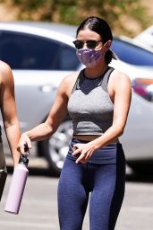 Lucy Hale in Gym Ready Outfit - Studio City 07/17/2020