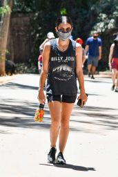 Lucy Hale - Out for a Hike at Laurel Canyon in LA 07/19/2020