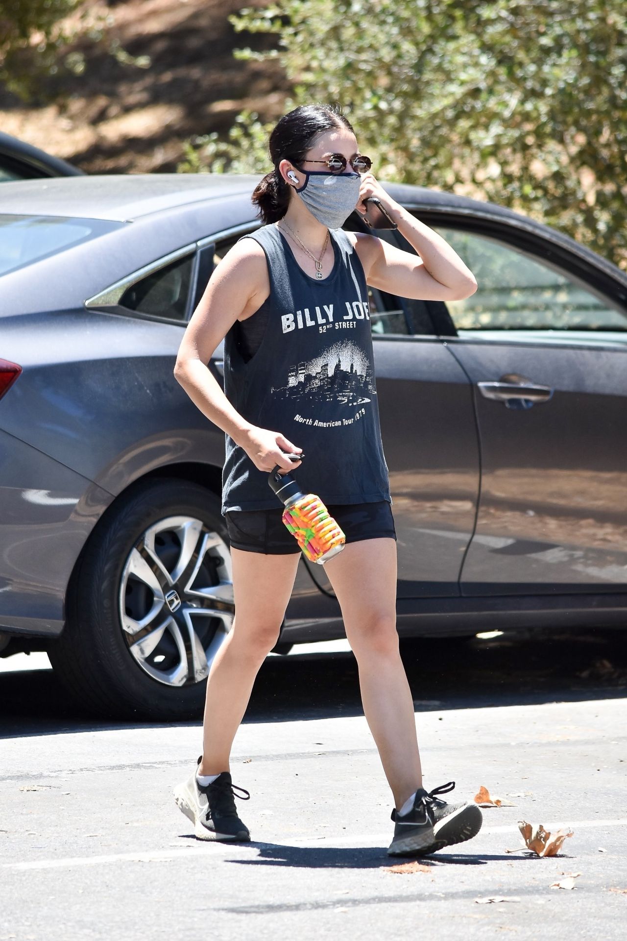 Lucy Hale - Out for a Hike at Laurel Canyon in LA 07/19/2020 • CelebMafia