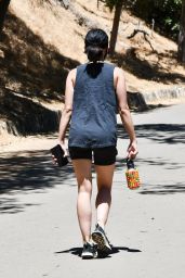 Lucy Hale - Out for a Hike at Laurel Canyon in LA 07/19/2020