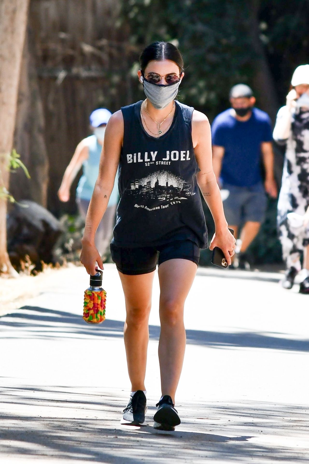 Lucy Hale - Out for a Hike at Laurel Canyon in LA 07/19/2020 • CelebMafia