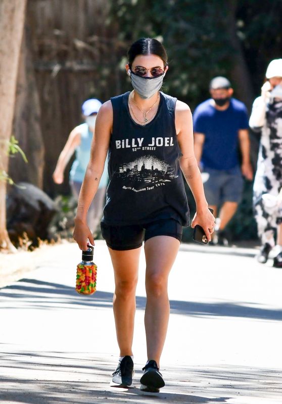 Lucy Hale - Out for a Hike at Laurel Canyon in LA 07/19/2020 • CelebMafia