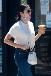 Lucy Hale Street Style - Out in LA 07/18/2020