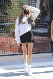 Madison Beer at a Salon in West Hollywood 07/18/2020