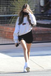 Madison Beer at a Salon in West Hollywood 07/18/2020