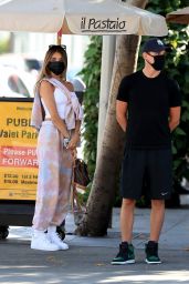 Madison Beer at Il Pastaio in Beverly Hills 07/22/2020