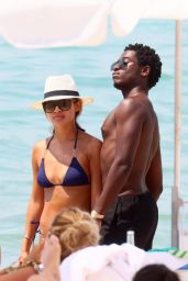 Montana Brown in a Bikini on the Beach in Cannes 07/18/2020