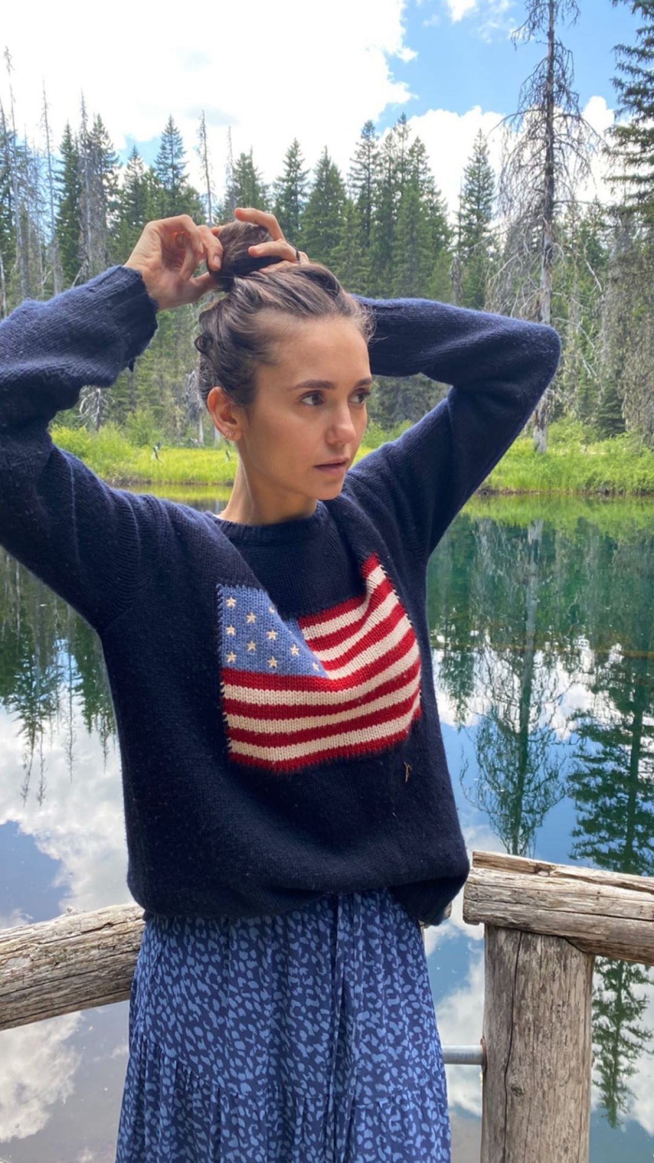 Nina Dobrev - Social Media Photos and Videos 07/13/2020 • CelebMafia