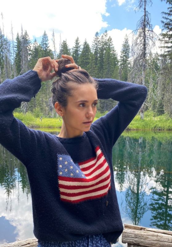 Nina Dobrev - Social Media Photos and Videos 07/13/2020 • CelebMafia