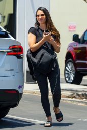 Olivia Munn - Leaving a Gym in Los Angeles 07/29/2020