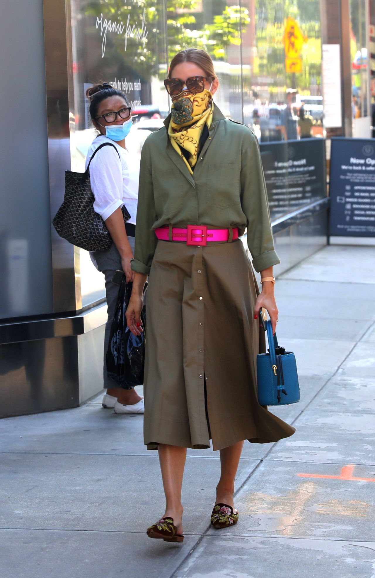 Olivia Palermo Street Style - Brooklyn 07/13/2020 • CelebMafia