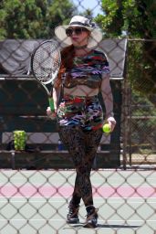 Phoebe Price - Having a Lession With Her Tennis Coach 07/12/2020