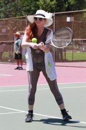 Phoebe Price Playing Tennis 07/19/2020