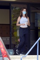 Rainey Qualley Stops by the Post Office in LA 07/27/2020