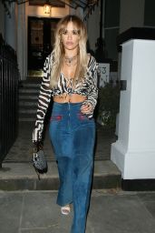 Rita Ora Night Out Style - London 07/24/2020