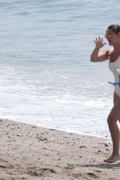 Sam Faiers in a Swimsuit - Beach in Spain 07/24/2020