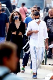 Shanina Shaik With Her Boyfriend Seyed Payam Mirtorabi in Saint-Tropez, 07/23/2020