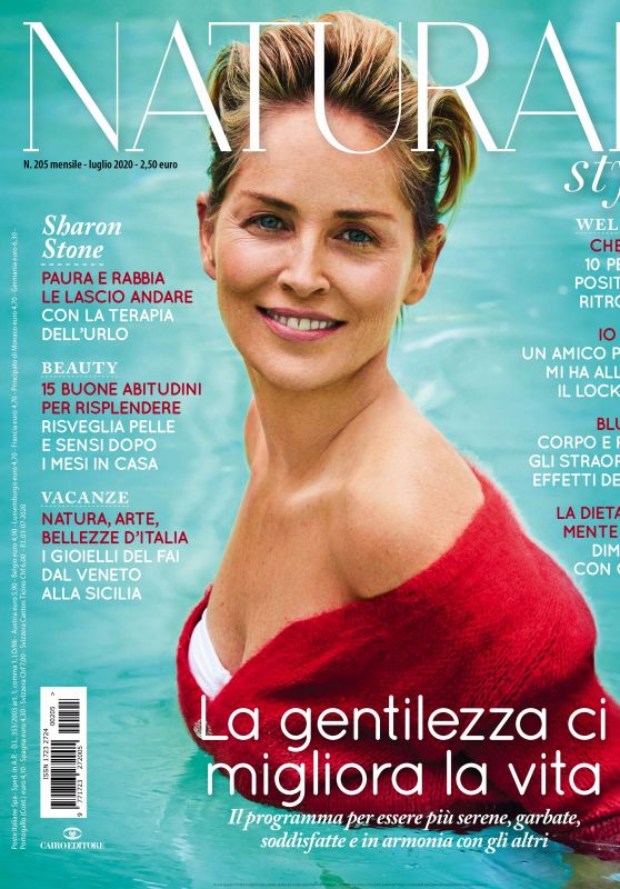 Sharon Stone - Natural Style Magazine July 2020 Issue