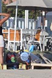 Sofia Richie at the Beach in Malibu 07/24/2020