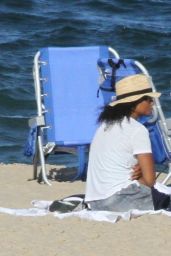 Solange Knowles at the Beach in The Hamptons 07/16/2020