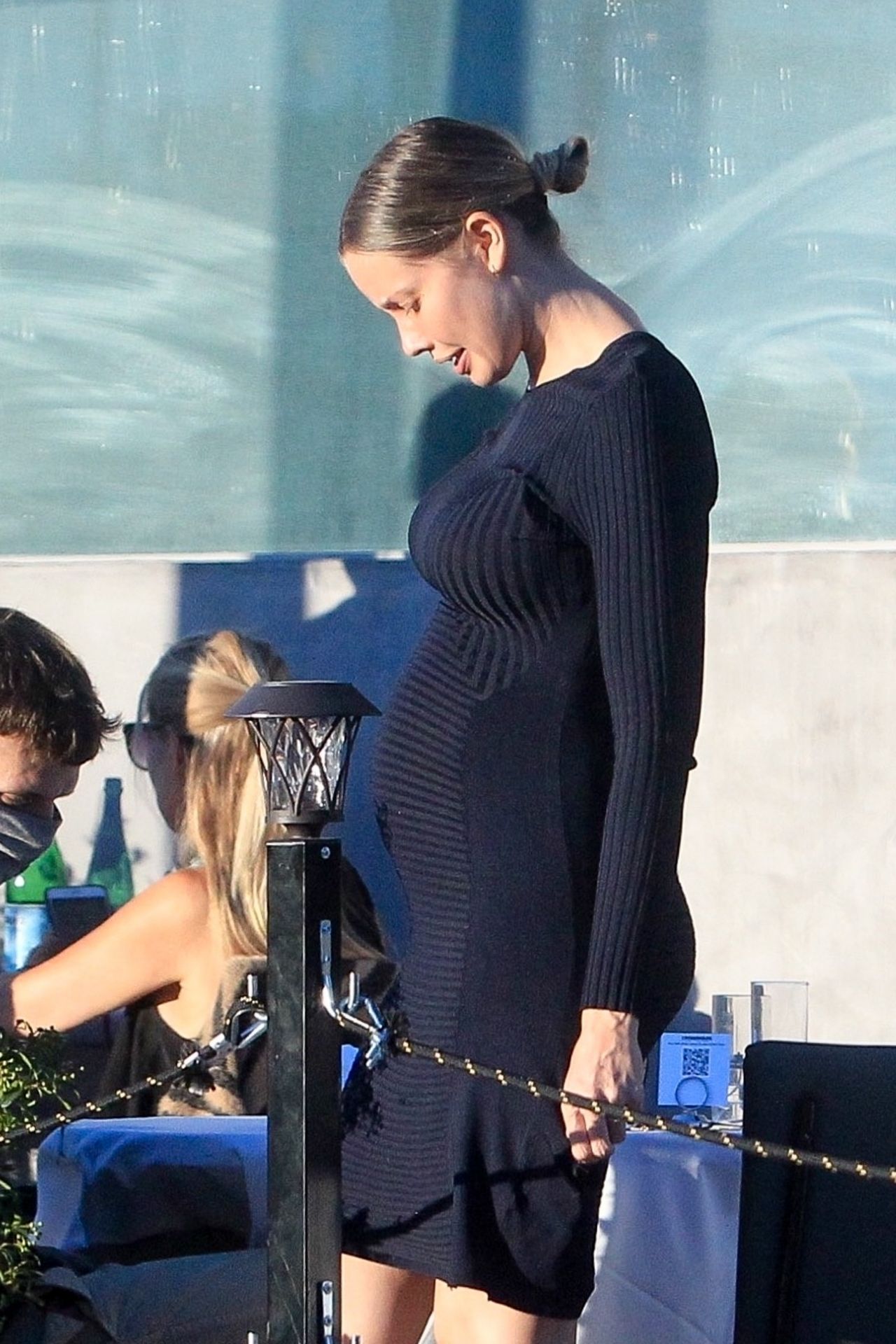 Stephanie Corneliussen Shows Off Her Baby Bump - Los Angeles 07/03/2020