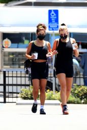 Vanessa Hudgens in Gym Ready Outfit - West Hollywood 07/13/2020