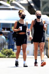 Vanessa Hudgens in Gym Ready Outfit - West Hollywood 07/13/2020