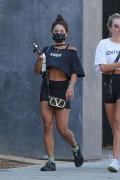 Vanessa Hudgens Outfit - Leaves a Gym in West Hollywood 07/22/2020