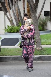 Vanessa Hudgens - Visiting a Friend in Beverly Hills 07/22/2020