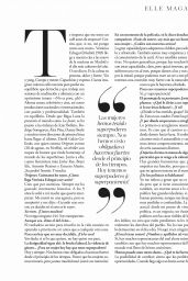 Verónica Echegui - ELLE Magazine Spain August 2020 Issue