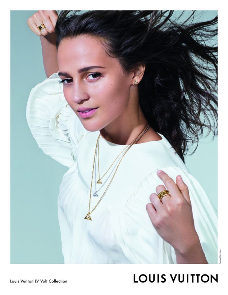 Alicia Vikander Louis Vuitton High Jewelry 2021 Campaign - theFashionSpot