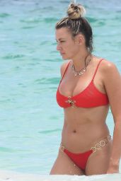Amber Nichole Miller in a Bikini - Tulum Beach 08/17/2020