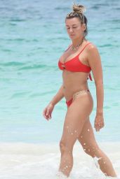 Amber Nichole Miller in a Bikini - Tulum Beach 08/17/2020