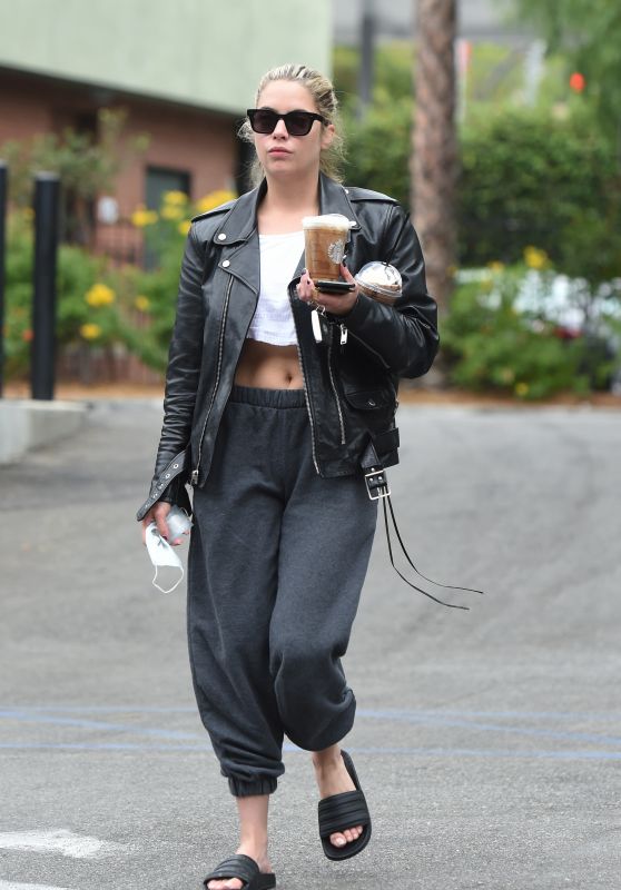 Ashley Benson in Casual Outfit - Studio city 08/06/2020