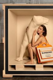 Bella Hadid - Burberry’s The Pocket Bag Campaign Photoshoot August 2020