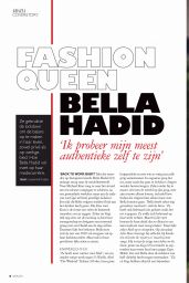 Bella Hadid - Grazia Nederland 08/12/2020 Issue